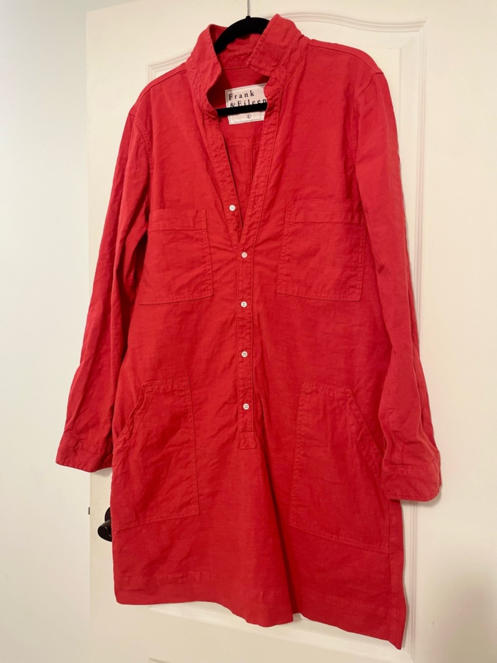 Frank & Eileen Ireland Utility Shirt Dress.